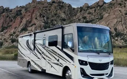 We deliver! 2021 Class A Motorhome--Fleetwood Fortis 32RW