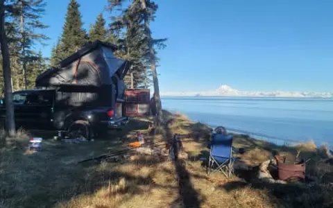 Start your Alaskan Adventure in a Toyota tacoma w/Alu-Cab Canopy Camper!