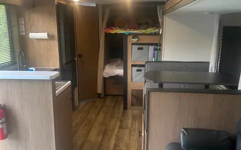 Christian's Forest River Campsite reserve Travel Trailer