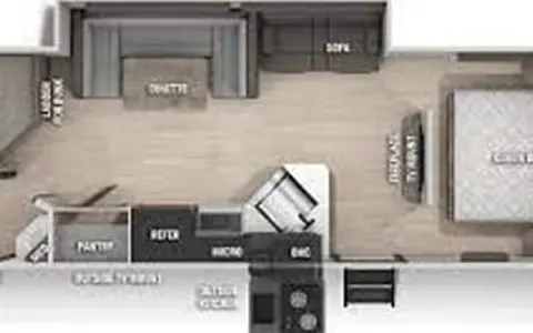 2022 Forest River RV Cherokee Grey Wolf 26DBH