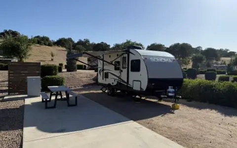 Cozy, comfy travel trailer