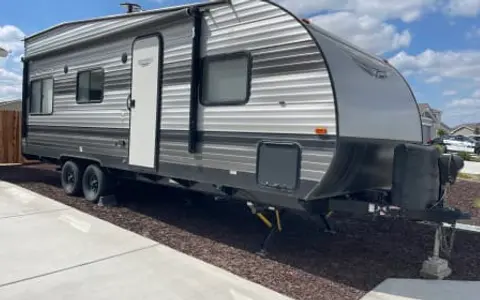 Nice and Clean Toy hauler