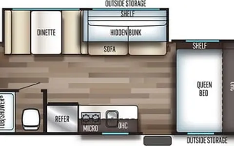 2019 Forest River RV Cherokee Wolf Pup 18TO