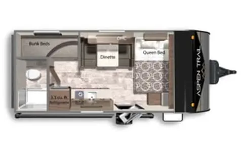 2022 Dutchmen RV Aspen Trail 17BH