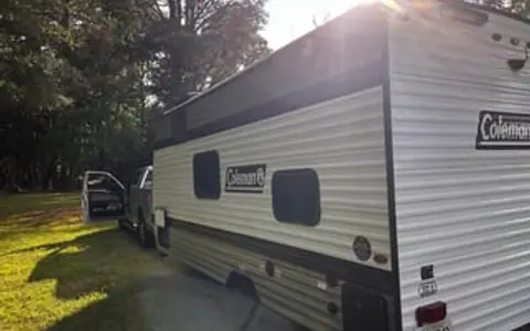 A fun RV for spending time with family and pets.