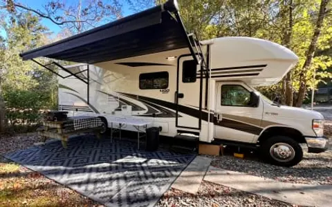 Moose, a 2018 Jayco Envoy
