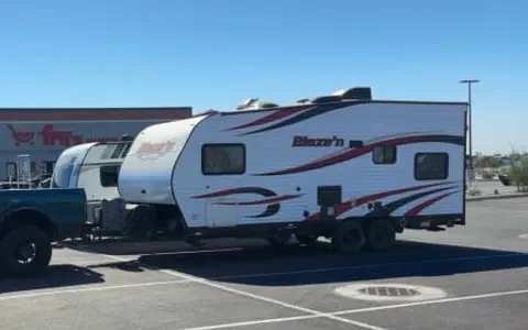 Pacific coach Work blazn toy hauler