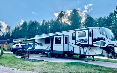 Delivered Modern Mansion on Wheels/ Heartland M-350FLMB Fifth Wheel