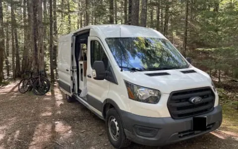 Explore New England in Comfort — Ford Transit Camper for 2!