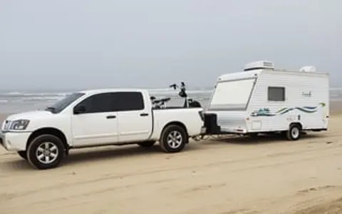 Cabana in the Oasis- Hybrid Tent Travel Trailer