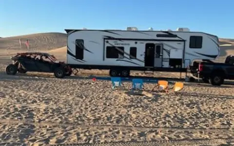 Luxury Adventure time | 2020 Genesis 5th Wheel Toyhauler with deck patio
