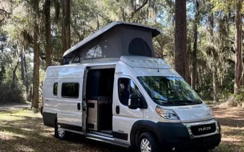 Ready for #Vanlife? 2022 Winnebago Solis - seats & sleeps 4!