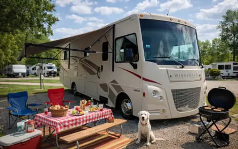 WINNEBAGO VISTA 31KE-Spacious RV with Slide-Out.