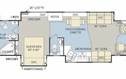 2008 monaco knight coach 40DFT