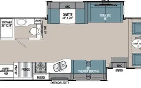 2020 coachmen Mirada 350s Class A