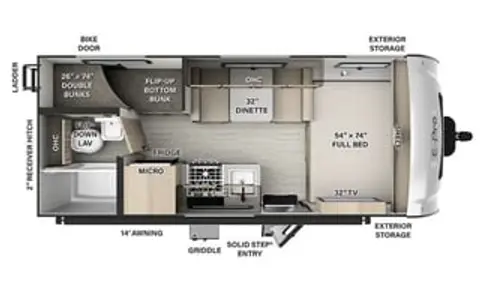 2024 Forest River RV Flagstaff E-Pro E19BH