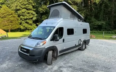 Adventure-Ready Camper Van with Pop-Top