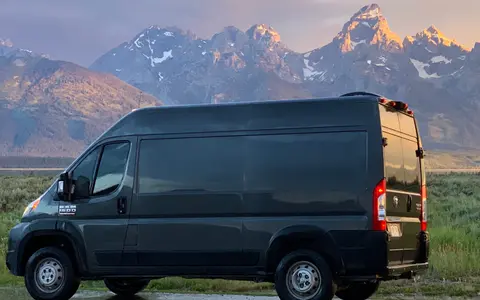 Mystery Machine Ram Promaster Converted #vanlife