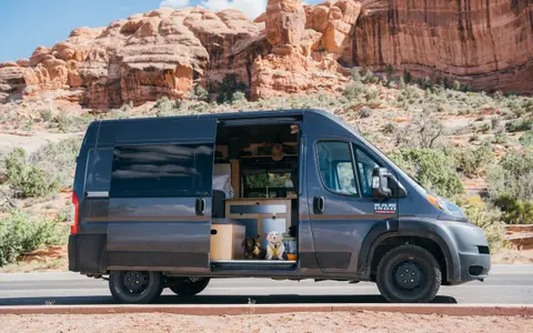 The Happy Glamper, Converted Promaster Camper Van #vanlife