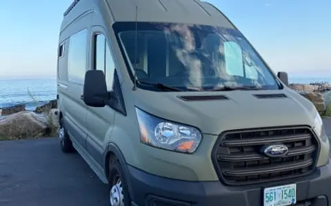 Coastal Route, 2020 Ford Transit 148 High Roof AWD