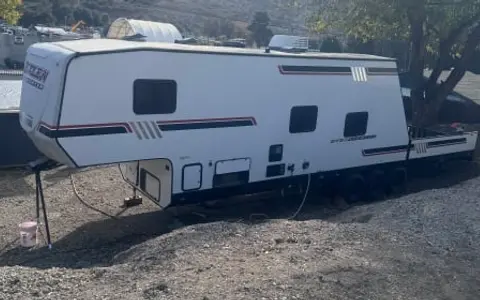 Genesis Supreme Blazen Overnighter Toy Hauler