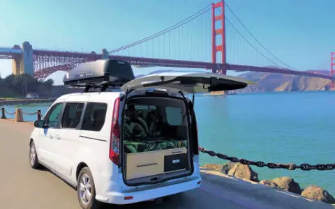 JOY THE VAN 2015 Ford transit Connect Titanium Camper Van