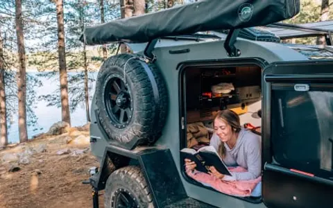 Comfort-Focused Teardrop Glamping with LOTS of amenities!