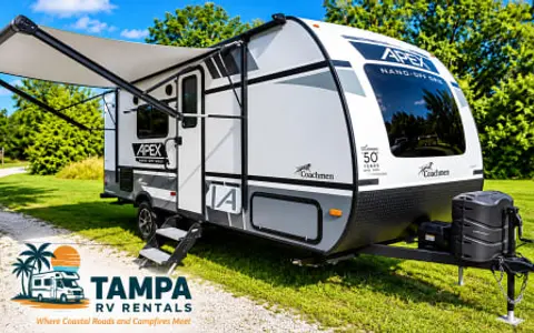 The Seaside Escape •  Sleeps 4 Trailer • Coachmen Apex Nano TT-3G