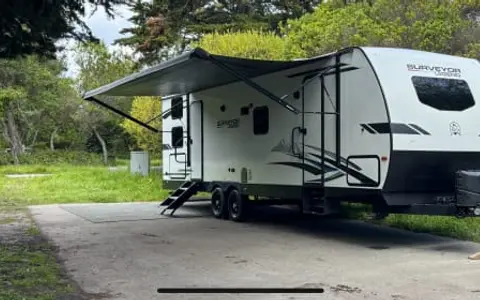 New 2023 forest river legend bunkhouse with 4 bunks in the back