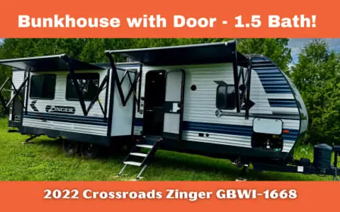2022 Crossroads Zinger GBWI-1668