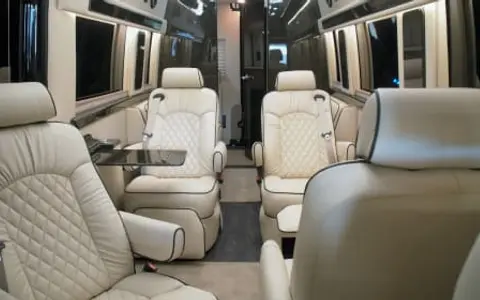 2021 #3 Mercedes Sprinter Ultimate Toys Presidential-Partition,Toilet, Frig