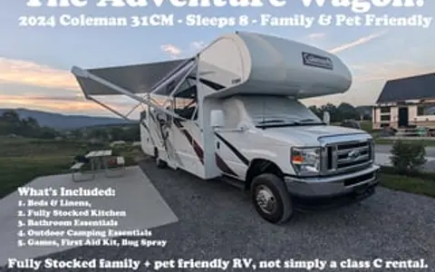The Adventure Wagon! Family/Pet Friendly Sleeps 8