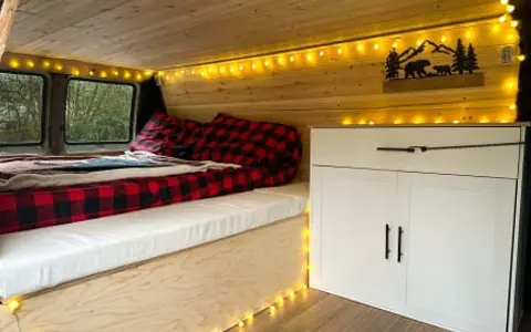 Hibernation Station - The Grizzly Cave Campervan!
