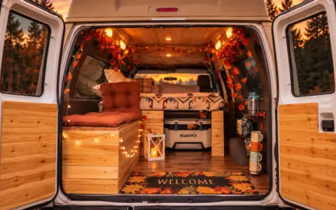 Autumn Breeze Voyager - Cozy Cedar Camper Van