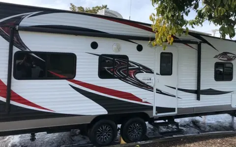 Jesus's Forest River Stealth Toy Hauler Travel Trailer
