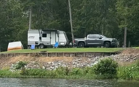 Cozy Coleman Lantern Travel Trailer