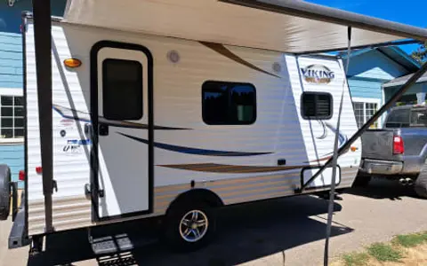 2015 Forest River Viking ready and stocked for fun