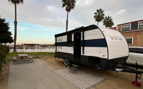 **Brand New**2024 Forest River Wolf Den Light Weight Travel Trailer