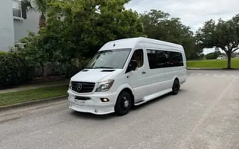 Luxury Mercedes Coach | Massage Chairs & Bathroom