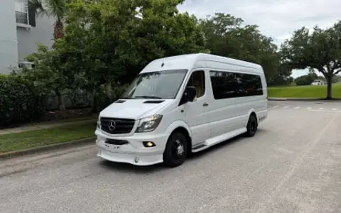 Luxury Mercedes Coach | Massage Chairs & Bathroom