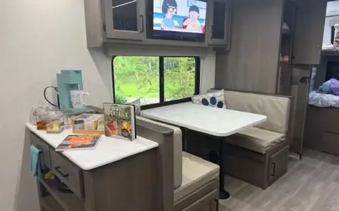 Tim and Gina's TRANSCEND the boring Travel Trailer