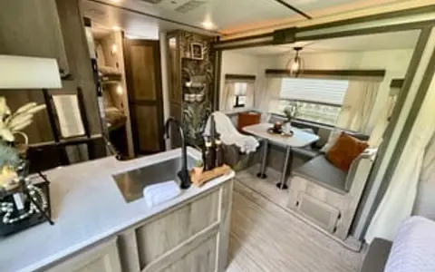 Luxury Glamper, with everything you need included!