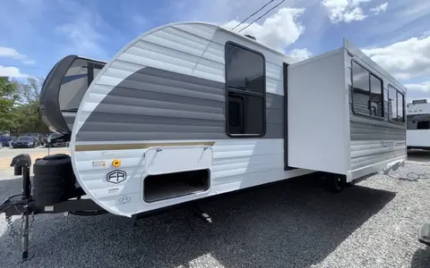 Megan & Owen’s Forest River WILDWOOD X-LITE 263BHXL Travel Trailer