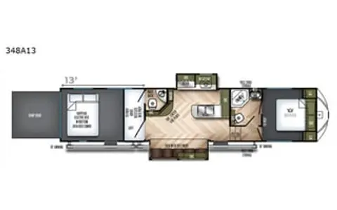 2019 Forest River RV Vengeance 348A13