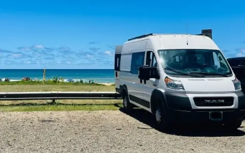 Beautiful 2021 Ram HighRoof Van Build Sleeps 2
