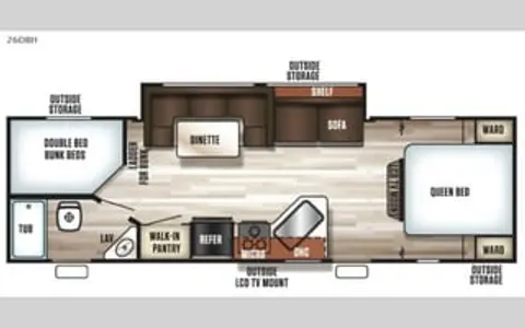 2019 Forest River RV Patriot Edition 26BBH
