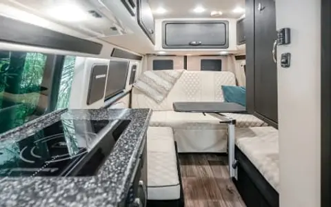 American Patriot Mercedes Luxury Meets Camper Van Seats 5 Sleeps 2