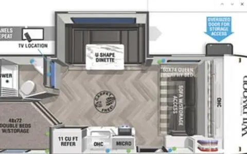2022 Forest River RV Wildwood FSX 178BHSK