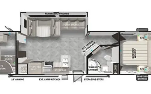 2024 Forest River RV Salem 29VBUDX Platinum