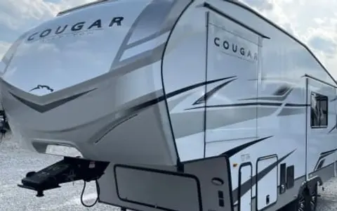 Our Mini Home Away From Home 2024 Cougar Half Ton 23 MLE